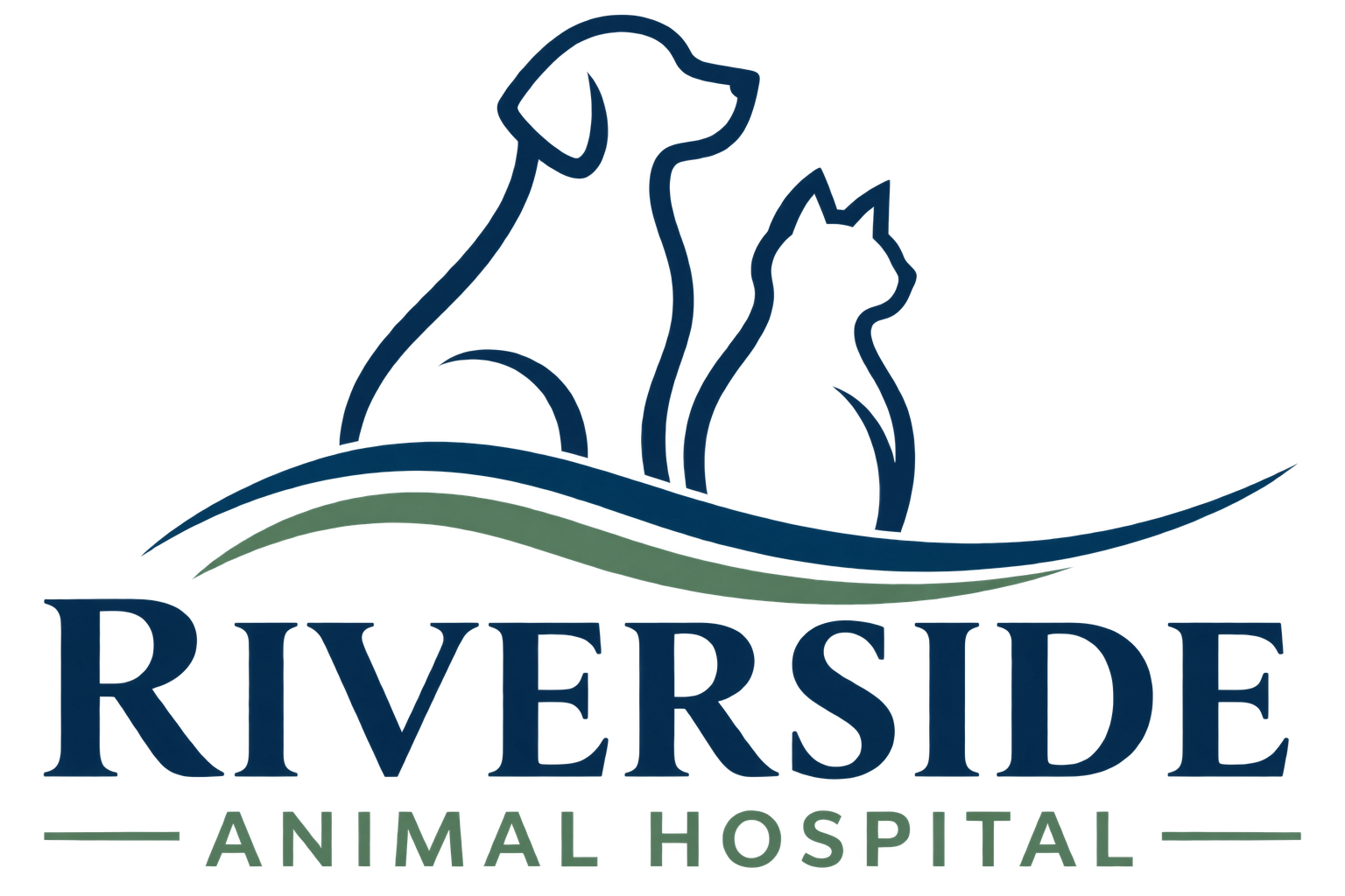Riverside Animal Hospital logo