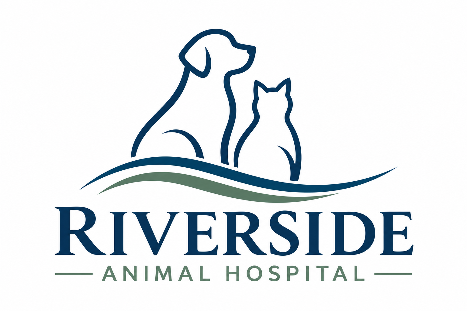 Riverside Animal Hospital Logo